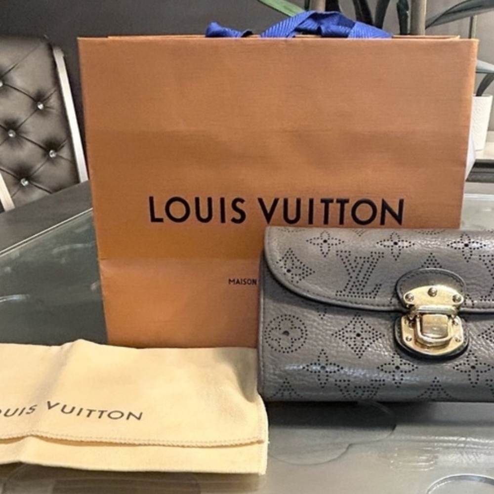 Louis Vuitton Smoke Grey Monogram Wallet NWOT